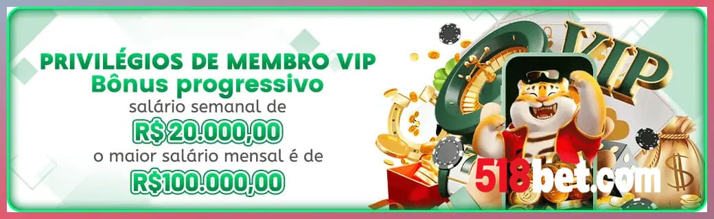 518BET bônus — cashback 15 por cento e níveis VIP
